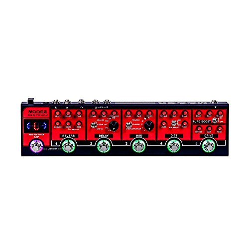 Unlock Your Sound! Multi-Effects Guitar Pedal with Boost, Delay & Reverb