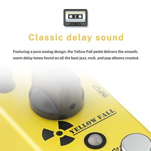 Donner Yellow Fall Vintage Pure Analog Delay Guitar Effect Pedal True Bypass - Image 2