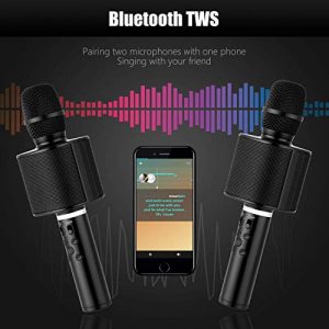 Karaoke Microphone for Kids, Mbuynow Wireless Microphone Bluetooth - Image 3
