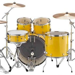 Yamaha Rydeen 5pc Shell Pack – 22" Bass Drum with Mellow Yellow Finish for New Drummers - Image 2
