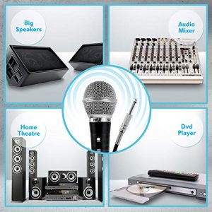 Pyle 3 Piece Professional Dynamic Microphone Kit Cardioid Unidirectional Vocal - Image 4