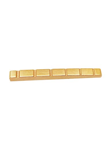 Guyker 43mm Guitar Nut Pre-Slotted - Brass Nuts Replacement