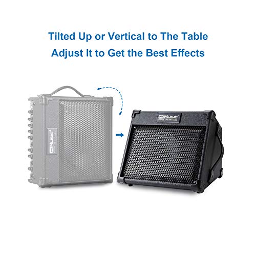 Acoustic Guitar Amplifier, 40 Watt Portable Rechargeable Amp for Guitar Acoustic