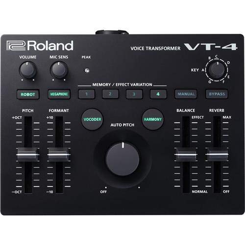 Roland VT-4 Voice Transformer Vocal Effects Processor with Built-In Noise Gate