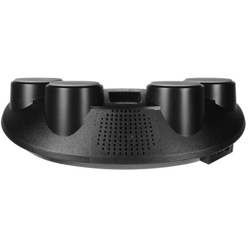 CompactKit 4 4-Pad Portable Tabletop Electronic Drum Kit with Numark DJ On-Ear Headphones