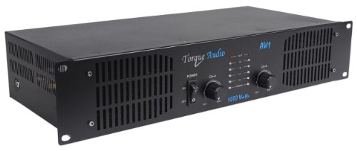 Torque Audio by Technical Pro AW1 1000 Watt 2-Channel DJ or Live Sound Rack