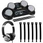 Alesis CompactKit 4 4-Pad Portable Tabletop Electronic Drum Kit