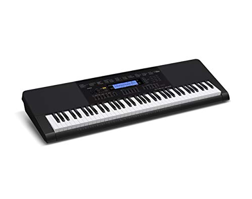 Casio 76-Key Touch Sensitive Keyboard with Power Supply (Renewed)