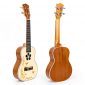 Ukulele 23 Inch Concert Acoustic Ukelele Hawaii Guitar Solid Spruce Uke