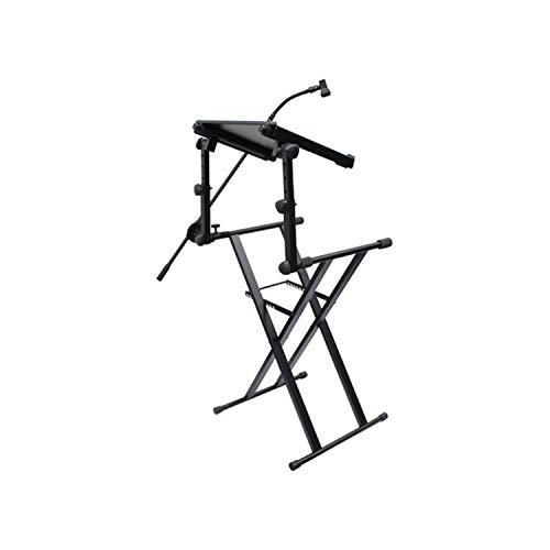 Odyssey 2-Tier DJ X-Stand Combo Pack