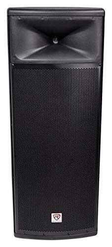 Rockville Dual 15" 3000w 2-Way 4-Ohm Passive DJ PA Speaker/ABS Cabinet