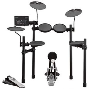 Yamaha Electronic Drum Set with Drum Throne, Drumsticks and Stereo Headphones - Image 2