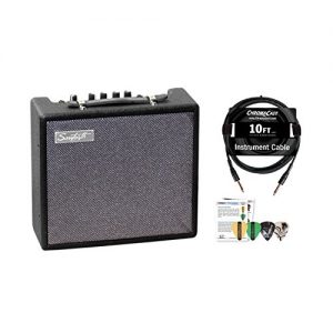 Sawtooth 10-Watt Electric Guitar Amp with Pro Series Cable and Pick Sampler