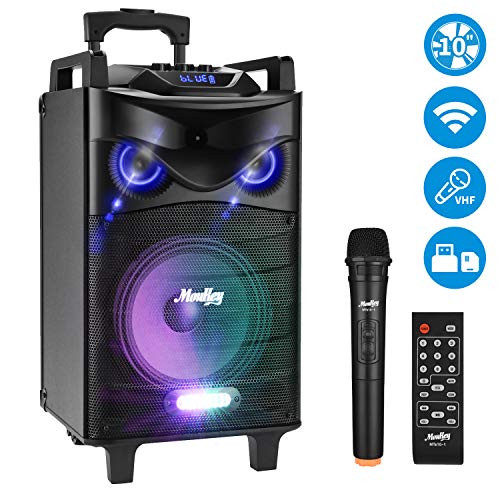 Moukey Karaoke Machine Speaker Portable Karaoke System for Home