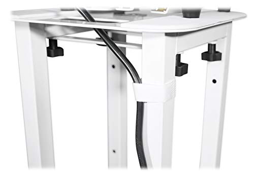 Rockville Totem Moving Head Light Stand+Black+White Scrims+Carry Bags