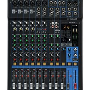 Yamaha 12-Input 4-Bus Mixer with Effects