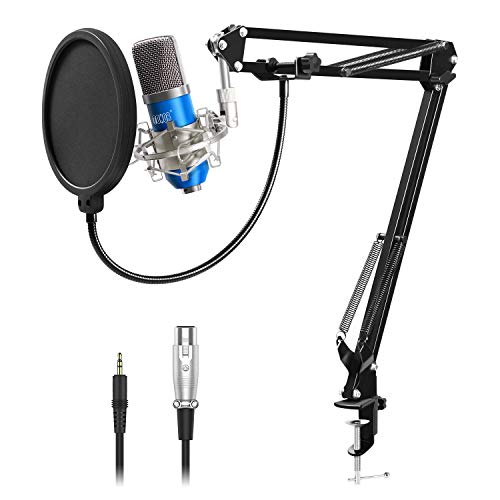 TONOR Professional Studio Condenser Microphone Computer PC Microphone Kit