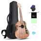 Hricane Concert Ukulele 23 inch UKS-2, 4 Strings Ukeleles For Beginners