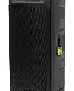 Rockville Pair Dual 15" 2000w Powered DJ Speaker System w/Bluetooth+Mic - Image 2