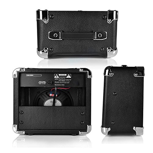 Pyle-Pro 60-Watt Vamp-Series Guitar Amplifier – Overdrive & 3-Band EQ for Powerful Sound