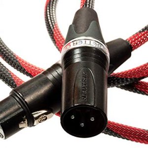 Better Cables Silver Serpent Anniversary Edition Red/Black Balanced XLR Audiophile