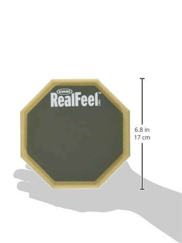 6" Single Sided Practice Pad with Gum Rubber Surface