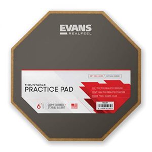 6" Single Sided Practice Pad with Gum Rubber Surface - Image 2