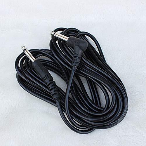 5m Electric Guitar Bass Stereo Cord Adapter Amplifier