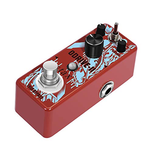 Hot & Warm" Dual Mode Overdrive Guitar Effects Pedal