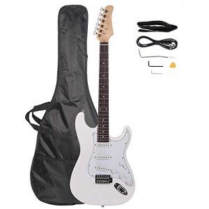 Z ZTDM Full Size 39" Rosewood Fingerboard Electric Guitar with Gigbag Strap