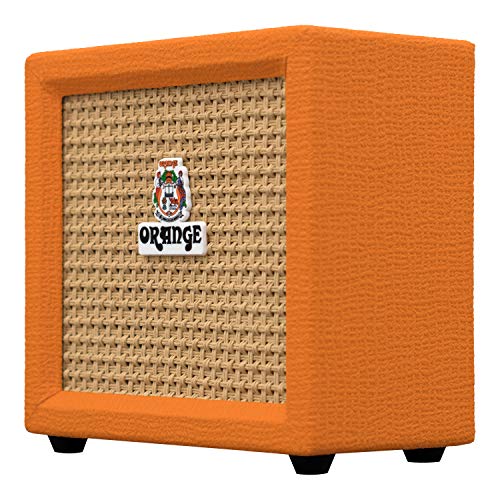 Orange Crush Mini Guitar Combo Amplifier Bundle with Power Supply