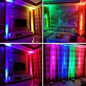 LED UP Lights,KisMee Stage Lights 36 x 1W RGB Sound Activated DJ Disco - Image 4