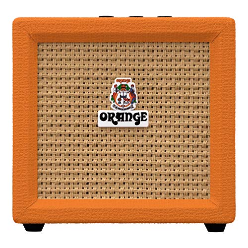 Orange Crush Mini Guitar Combo Amplifier Bundle with Power Supply