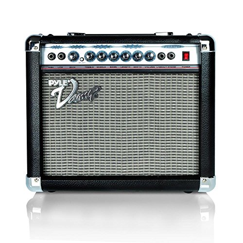 Pyle-Pro 60-Watt Vamp-Series Guitar Amplifier – Overdrive & 3-Band EQ for Powerful Sound