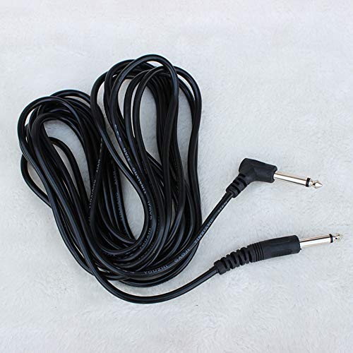 5m Electric Guitar Bass Stereo Cord Adapter Amplifier