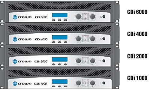 Crown CDi 1000 Two-channel, 500W @ 4Ω, 70V/140V Power Amplifier