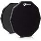 Double Sided Drum Pad 12 inches - Silent Drum Practice Pad Provides