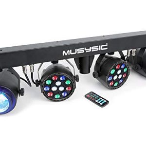 Complete Professional 4-Par 4-in-1 Stage LED Lights DJ Band - Image 3