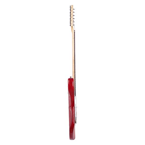 ZTDM 39" Rosewood Fingerboard Electric Guitar – Perfect for Beginners and Hobbyists | Sundown Pink with Gigbag & Accessories