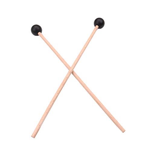 Almencla 2Pcs Marimba Timpani Mallets Rods