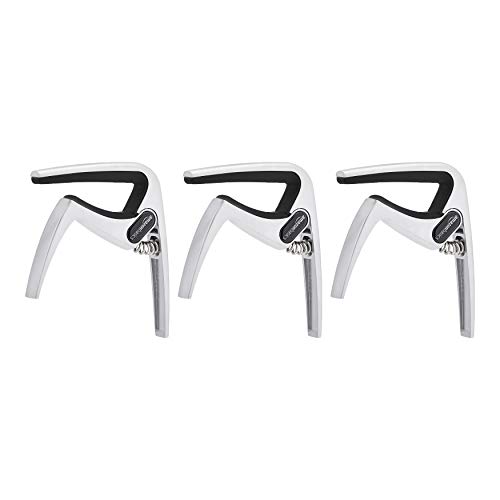AmazonBasics Zinc Alloy Guitar Capo for Acoustic and Electric Guitar