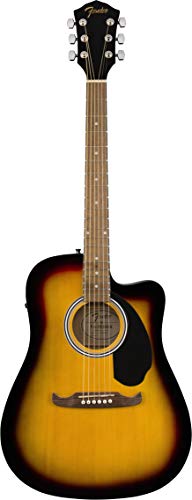 Fender FA-125CE Dreadnought Cutaway Acoustic-Electric Guitar