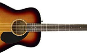 Fender CC-60S Acoustic Guitar (3-Color Sunburst, Walnut Fingerboard)
