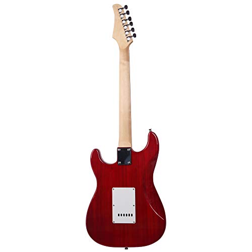 ZTDM 39" Rosewood Fingerboard Electric Guitar – Perfect for Beginners and Hobbyists | Sundown Pink with Gigbag & Accessories