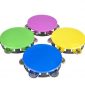 Neon Tambourines Set of 4, Colorful Party Favors