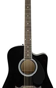 Fender Dreadnought Cutaway Acoustic-Electric Guitar - - Image 3