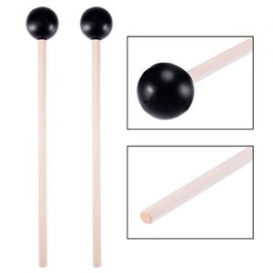 Yarn Head Marimba Mallets and 1 Pair Rubber Mallets Sticks - Image 6