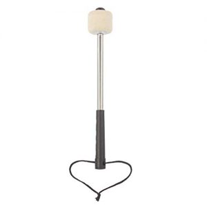 White Felt Head Percussion Mallets Timpani Sticks with Stainless Steel Handle suit - Image 4