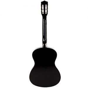 Martin Smith 38 Inch Acoustic Guitar, Black, With Case - Image 4