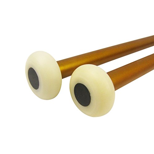 Premium Metal Handle Timpani Mallets – Durable Nylon Head for Precision & Comfort